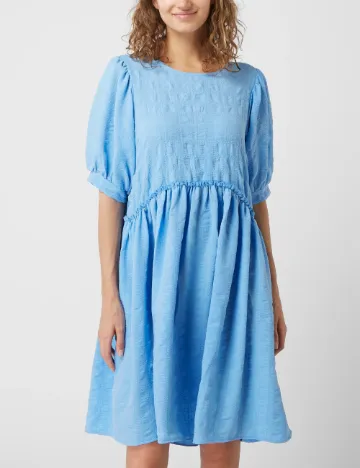 Rochie scurta Pieces, albastru
