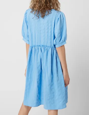 Rochie scurta Pieces, albastru