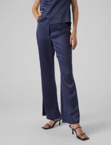 Pantaloni Vero Moda, bleumarin