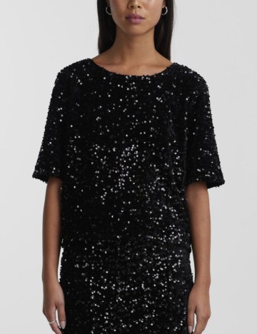 
						Bluza Pieces, negru