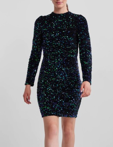 
						Rochie scurta Pieces, negru