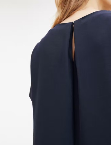 Rochie scurta Tommy Hilfiger, bleumarin inchis