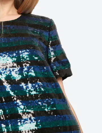 Rochie scurta Tommy Hilfiger, mix culori