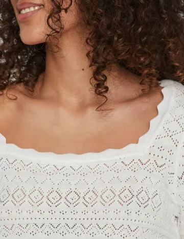 Bluza Vila, alb