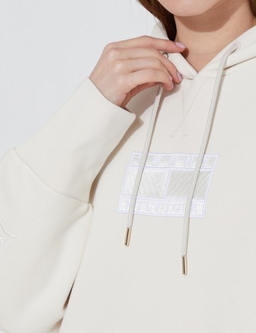Hanorac Tommy Hilfiger, crem