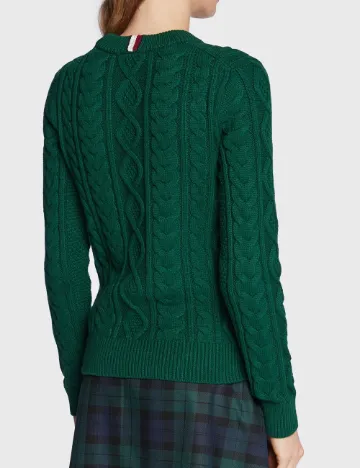 Pulover Tommy Hilfiger, verde Verde