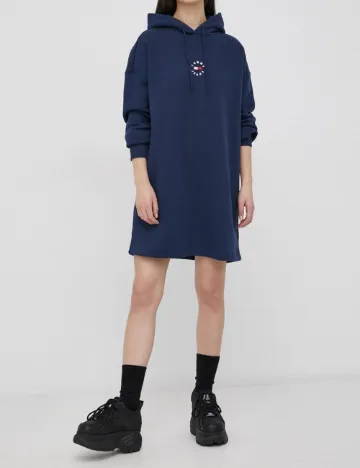 Rochie scurta Tommy Jeans, bleumarin Albastru