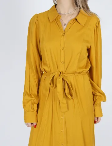 Rochie lunga Vero Moda, galben