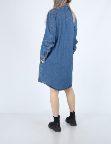Rochie scurta Tommy Hilfiger, albastru