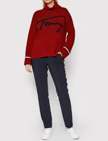Bluza Tommy Hilfiger, rosu
