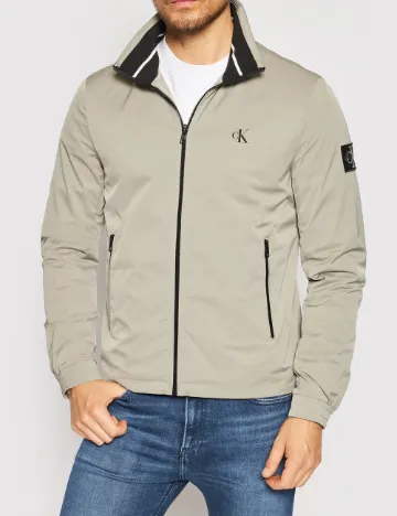 Geaca Calvin Klein Jeans, bej Crem