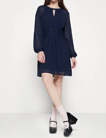 Rochie scurta Vila, bleumarin