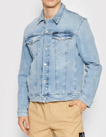 Jacheta Calvin Klein Jeans, bleu