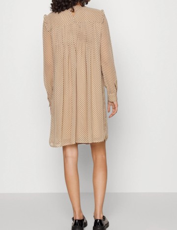 Rochie scurta Only, maro deschis