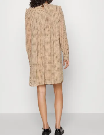 Rochie scurta Only, maro deschis