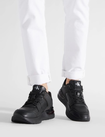 Adidasi Calvin Klein Jeans, negru