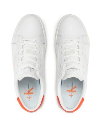 Adidasi Calvin Klein Jeans, alb