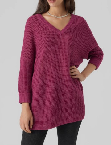 
						Pulover Vero Moda, magenta