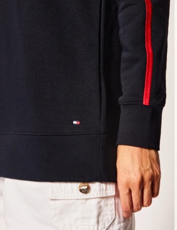 Bluza Tommy Hilfiger, bleumarin