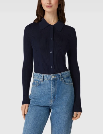 Bluza Tommy Hilfiger, bleumarin