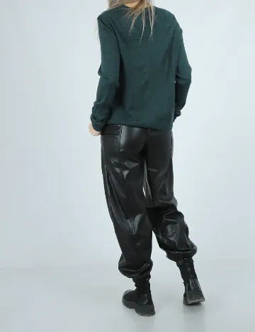 Bluza Only, verde inchis