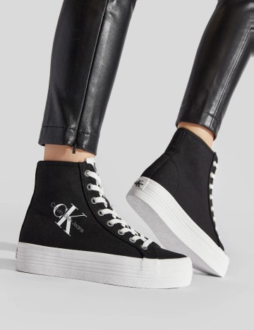 Tenisi Calvin Klein Jeans, negru