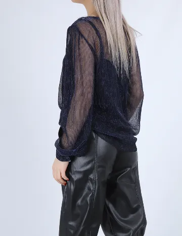 Bluza Only, bleumarin