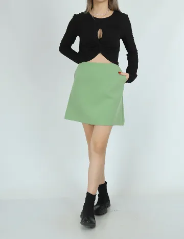 Fusta Vero Moda, verde