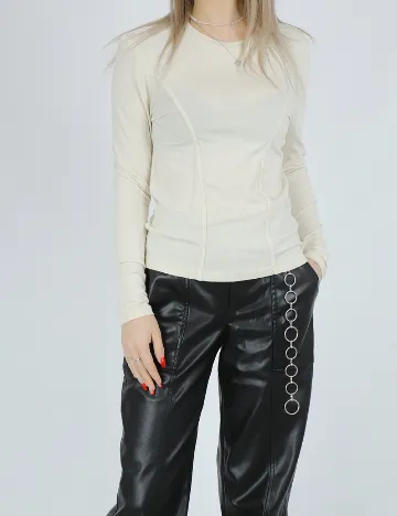 Bluza Vero Moda, crem