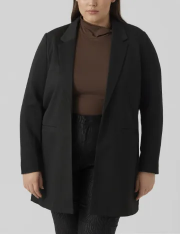 Blazer Vero Moda Curve, negru