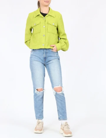 Jacheta Vero Moda, verde Verde