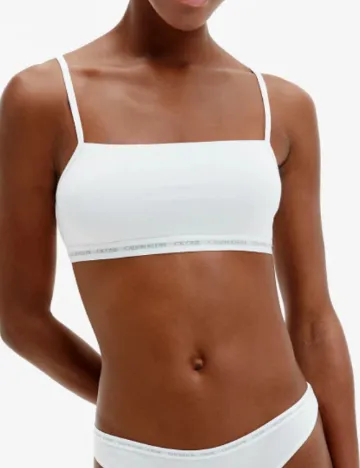 Set bustiere Calvin Klein, alb-negru