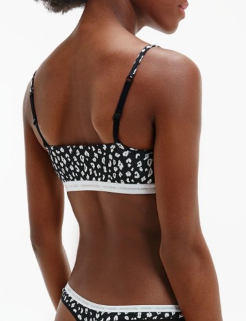 Set bustiere Calvin Klein, alb-negru