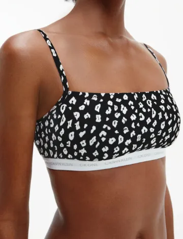 Set bustiere Calvin Klein, alb-negru