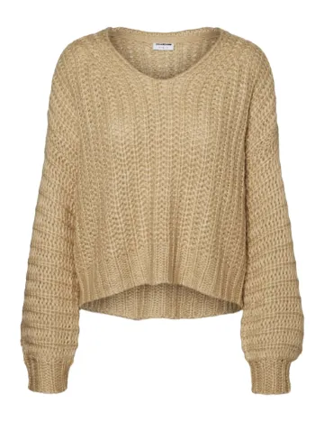 Pulover Noisy May, crem