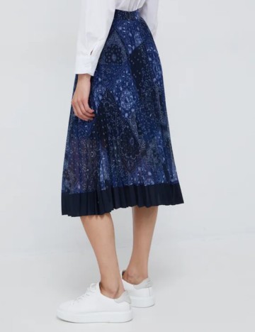 Fusta Tommy Hilfiger, albastru