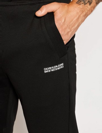 Pantaloni Calvin Klein Jeans, negru
