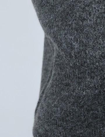 Fusta Vero Moda, gri inchis