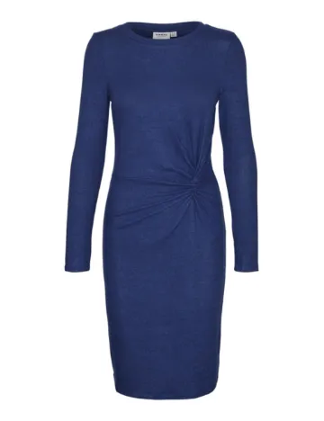 Rochie medie Vero Moda Curve, albastru