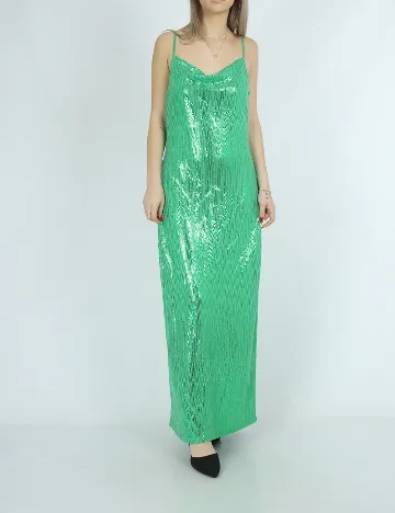 Rochie lunga Only, verde