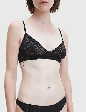 Sutien Calvin Klein, negru Negru