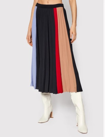 Fusta Tommy Hilfiger, mix culori
