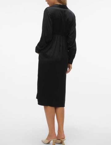 Rochie medie Vero Moda Maternity, negru