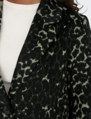 Palton Jacqueline de Yong, animal print Animal print