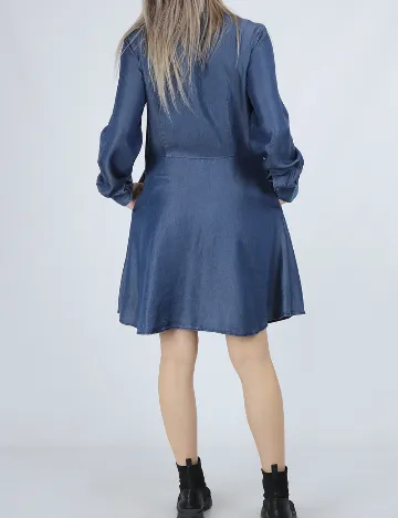 Rochie scurta Calvin Klein Jeans, albastru