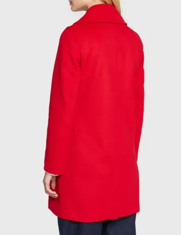 Palton Tommy Hilfiger, rosu