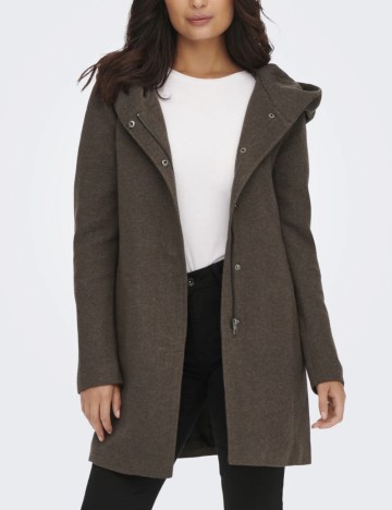 Palton Only, maro inchis