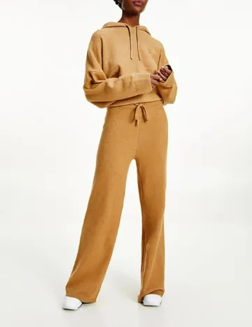 Pantaloni Tommy Hilfiger, maro
