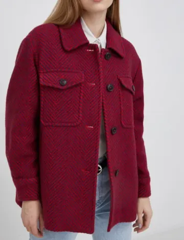 Jacheta Tommy Hilfiger, rosu