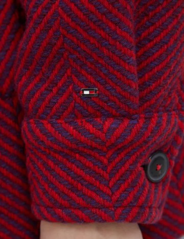 Jacheta Tommy Hilfiger, rosu
